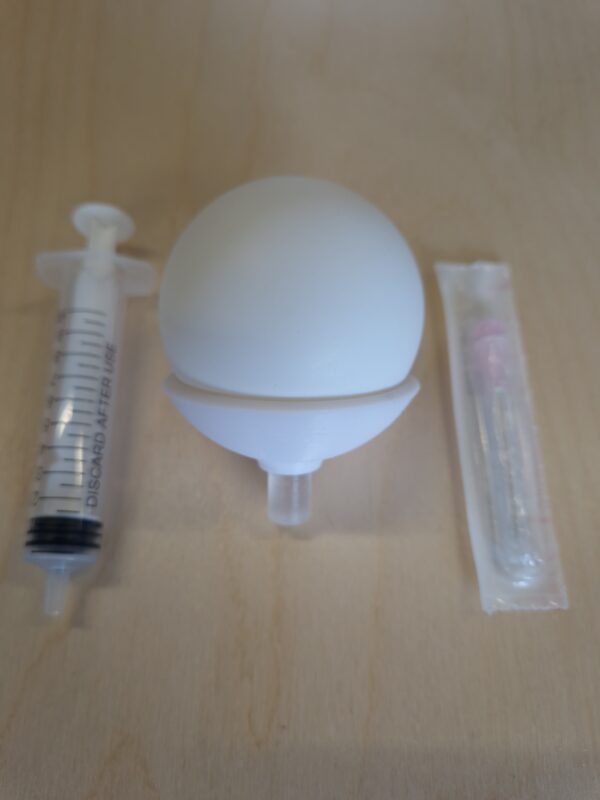 witte pingpongbal 5,5 cm voor spinning reactor