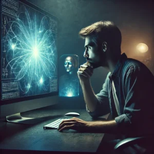 man bestudeert plasma tecnhologie