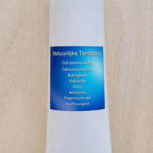 Natuurlijke tandpasta met Co2