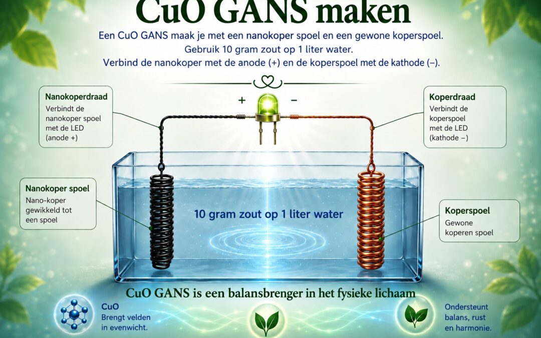 CuO GaNS maken